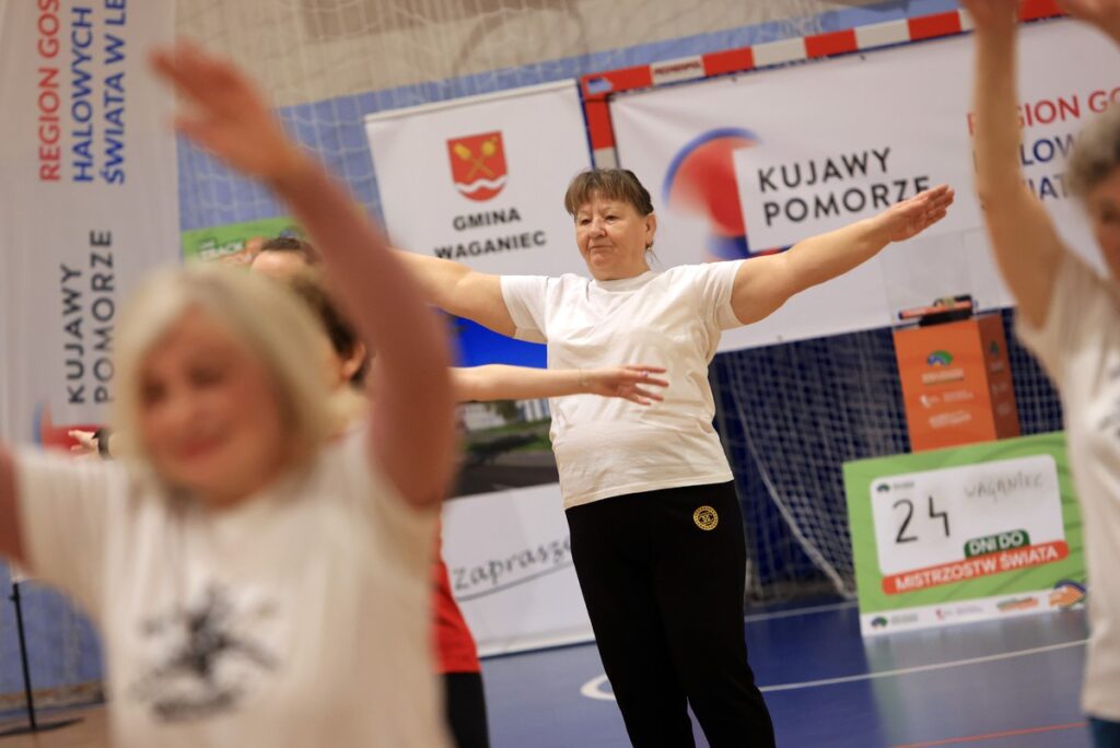 Waganiec (powiat aleksandrowski), 50 sztafet Kujaw i Pomorza, 24 lutego 2026 r., fot. Sławomir Kowalski