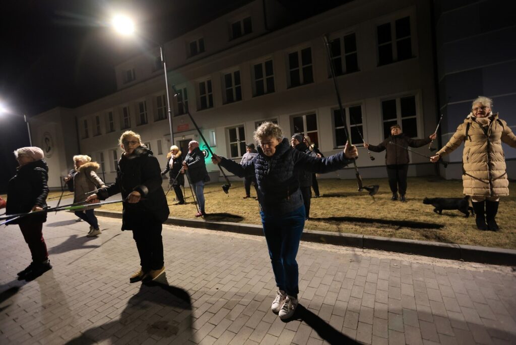 Waganiec (powiat aleksandrowski), 50 sztafet Kujaw i Pomorza, 24 lutego 2026 r., fot. Sławomir Kowalski