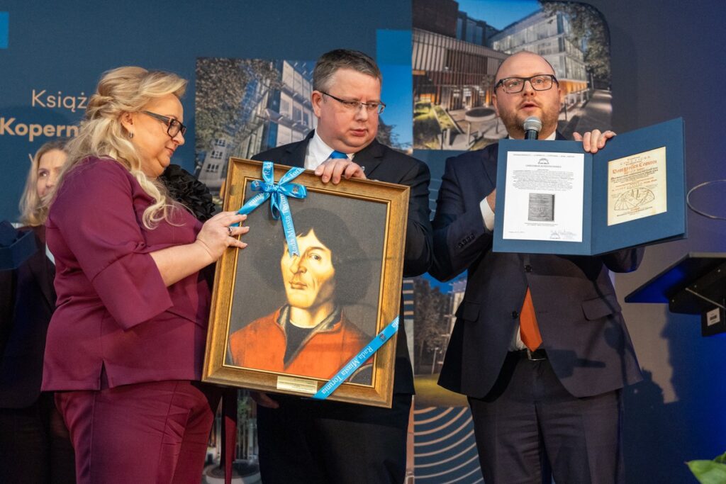 Uroczyste otwarcie nowego skrzydła Książnicy Kopernikańskiej, fot. Mikołaj Kuras dla UMWKP