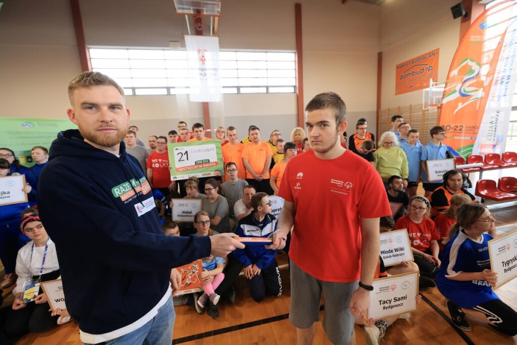 Golub-Dobrzyń, 50 sztafet Kujaw i Pomorza, 27 lutego 2026 r., fot. Sławomir Kowalski