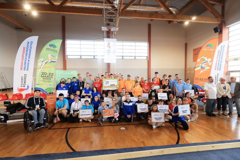 Golub-Dobrzyń, 50 sztafet Kujaw i Pomorza, 27 lutego 2026 r., fot. Sławomir Kowalski