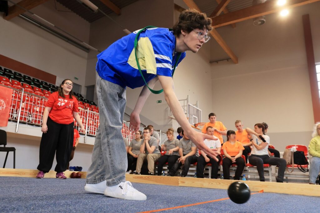 Golub-Dobrzyń, 50 sztafet Kujaw i Pomorza, 27 lutego 2026 r., fot. Sławomir Kowalski