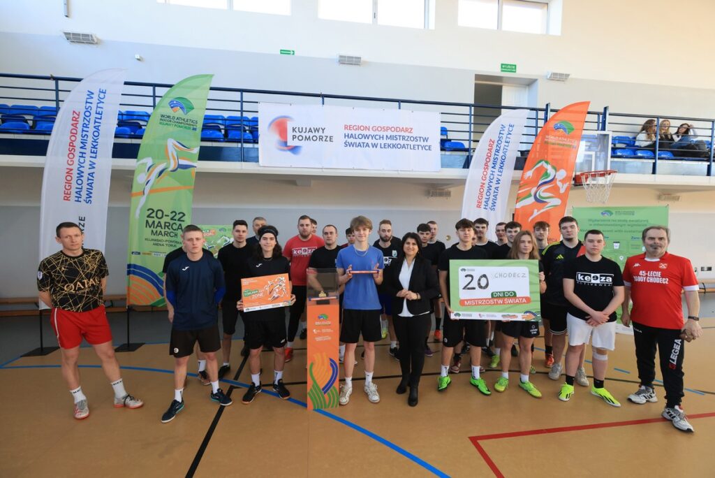 Chodecz, 50 sztafet Kujaw i Pomorza, 28 lutego 2026 r., fot. Sławomir Kowalski