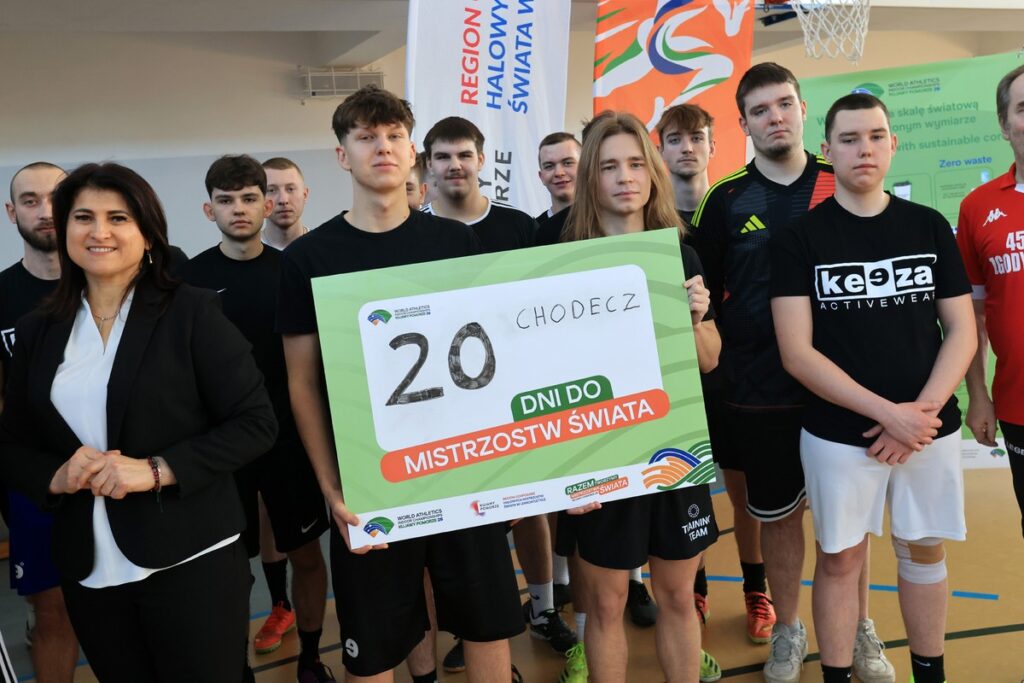 Chodecz, 50 sztafet Kujaw i Pomorza, 28 lutego 2026 r., fot. Sławomir Kowalski