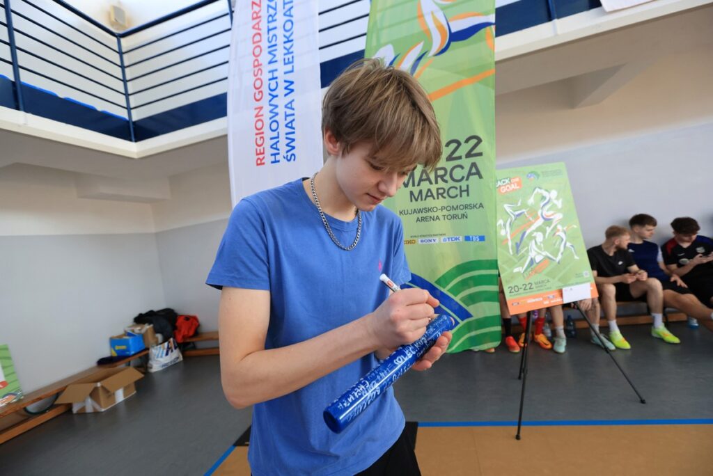 Chodecz, 50 sztafet Kujaw i Pomorza, 28 lutego 2026 r., fot. Sławomir Kowalski