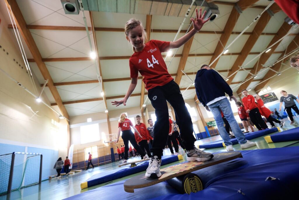 Nakło nad Notecią, 50 sztafet Kujaw i Pomorza, 1 marca 2026 r., fot. Sławomir Kowalski