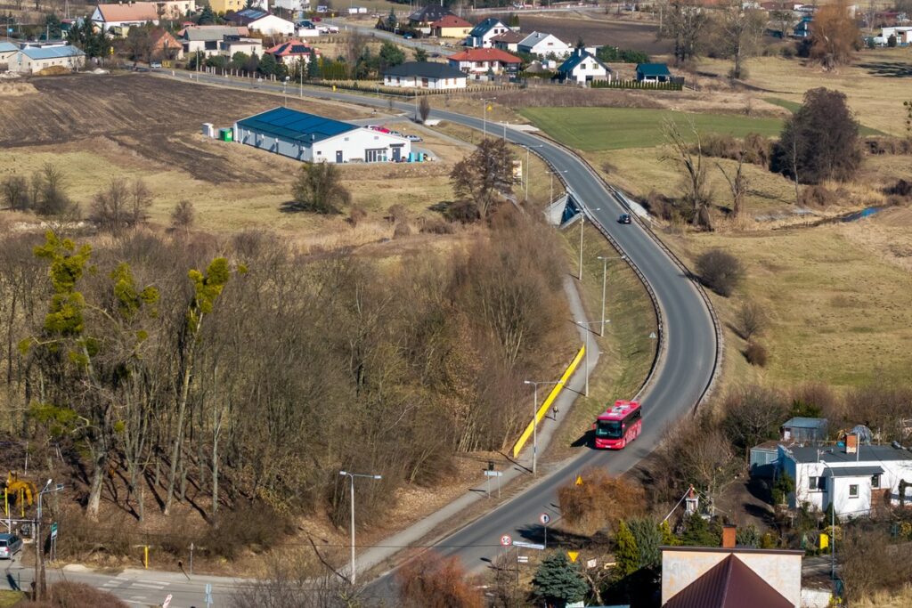 Modernizacja DW 268 Brzezie- Brześć Kujawski, fot. Szymon Zdziebło/tarantoga.pl dla UMWKP