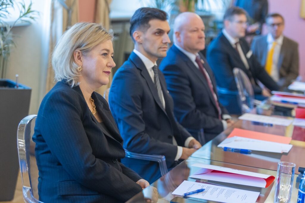 Cztery regiony wspólnie na rzecz S15, spotkanie marszałków w Toruniu fot. Mikołaj Kuras dla UMWKP