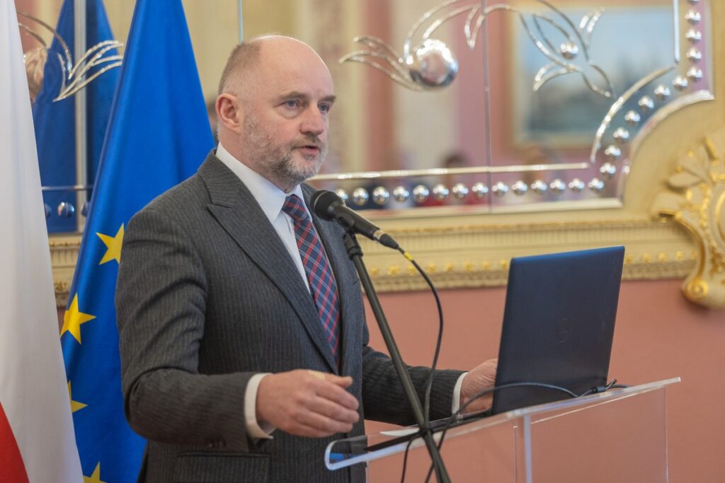 Cztery regiony wspólnie na rzecz S15, spotkanie marszałków w Toruniu fot. Mikołaj Kuras dla UMWKP