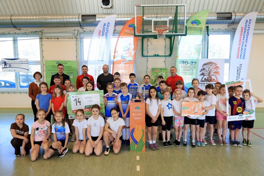 Dębowa Łąka, 50 sztafet Kujaw i Pomorza, 6 marca 2026 r., fot. Sławomir Kowalski