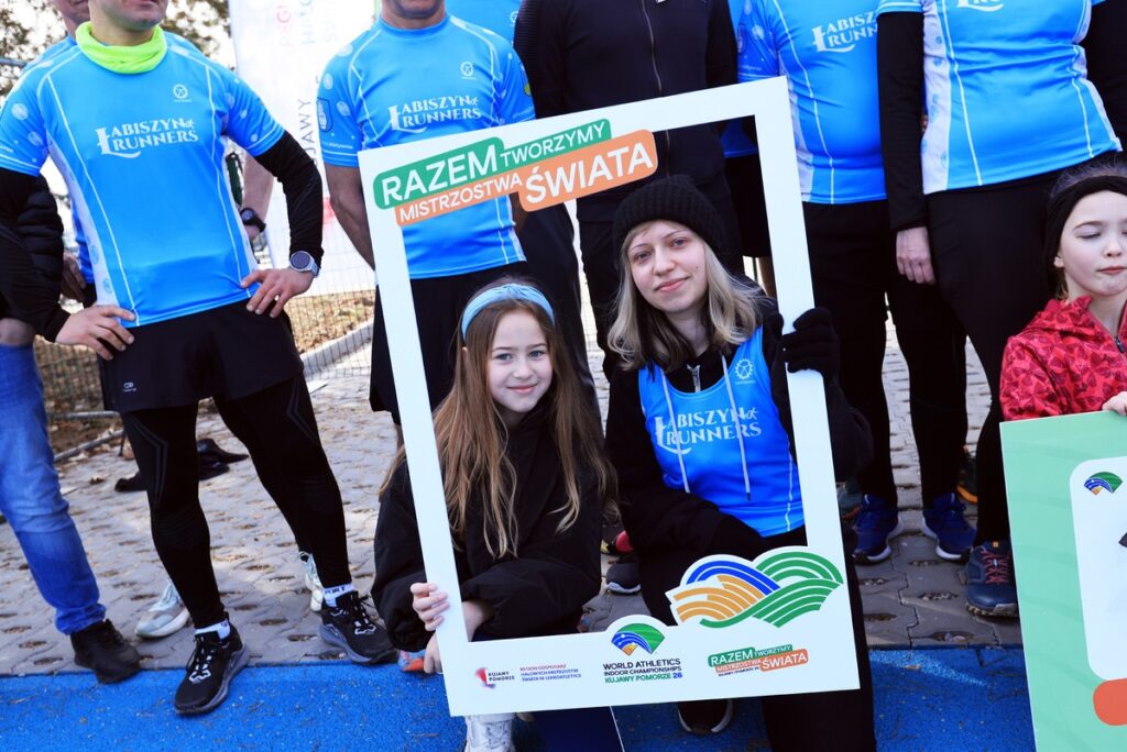 Łabiszyn, 50 sztafet Kujaw i Pomorza, 8 marca 2026 r., fot. Sławomir Kowalski