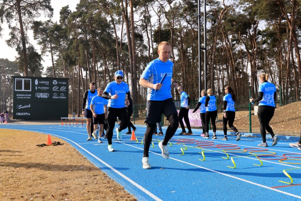 Łabiszyn, 50 sztafet Kujaw i Pomorza, 8 marca 2026 r., fot. Sławomir Kowalski