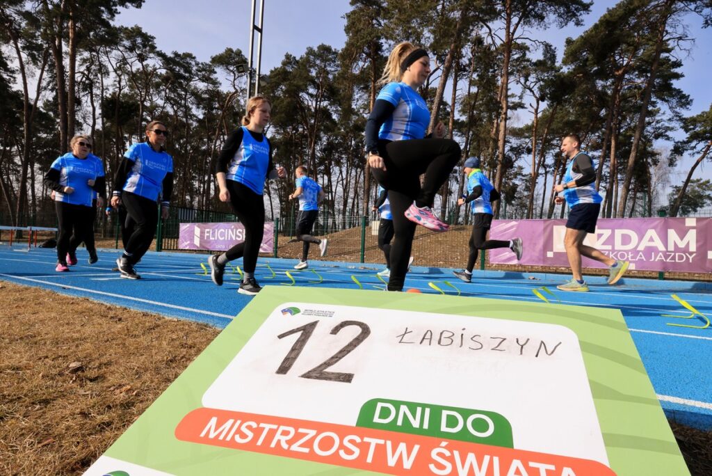 Łabiszyn, 50 sztafet Kujaw i Pomorza, 8 marca 2026 r., fot. Sławomir Kowalski
