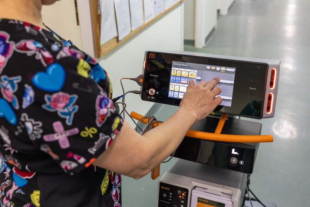 Newly purchased modern equipment for WSS, photo by Szymon Zdziebło / Tarantoga for the UMWKP