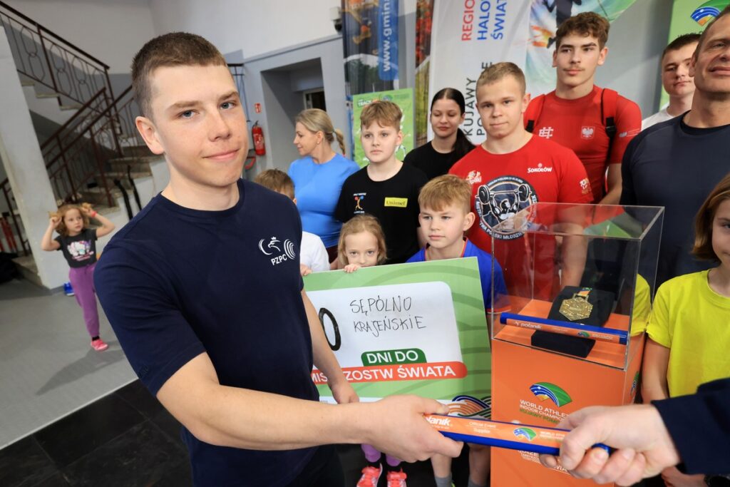 Sępólno Krajeńskie, 50 sztafet Kujaw i Pomorza, 10 marca 2026 r., fot. Sławomir Kowalski