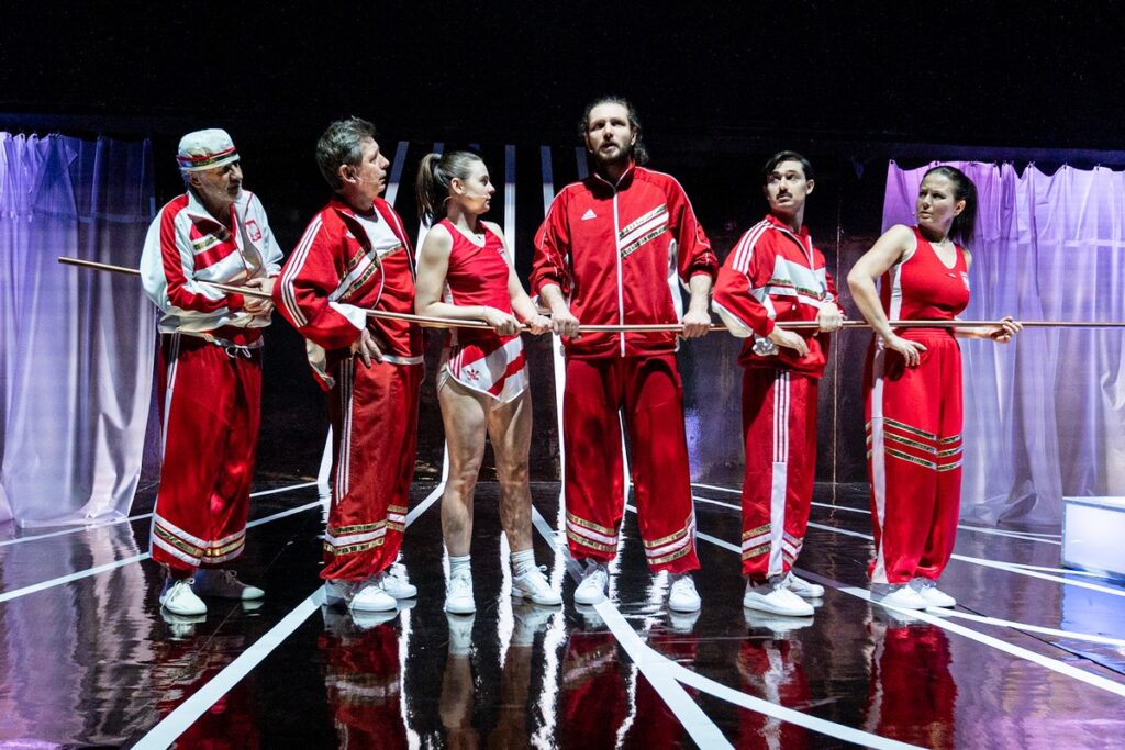 Próba medialna spektaklu Królowa sportu, fot. Ada Sanger