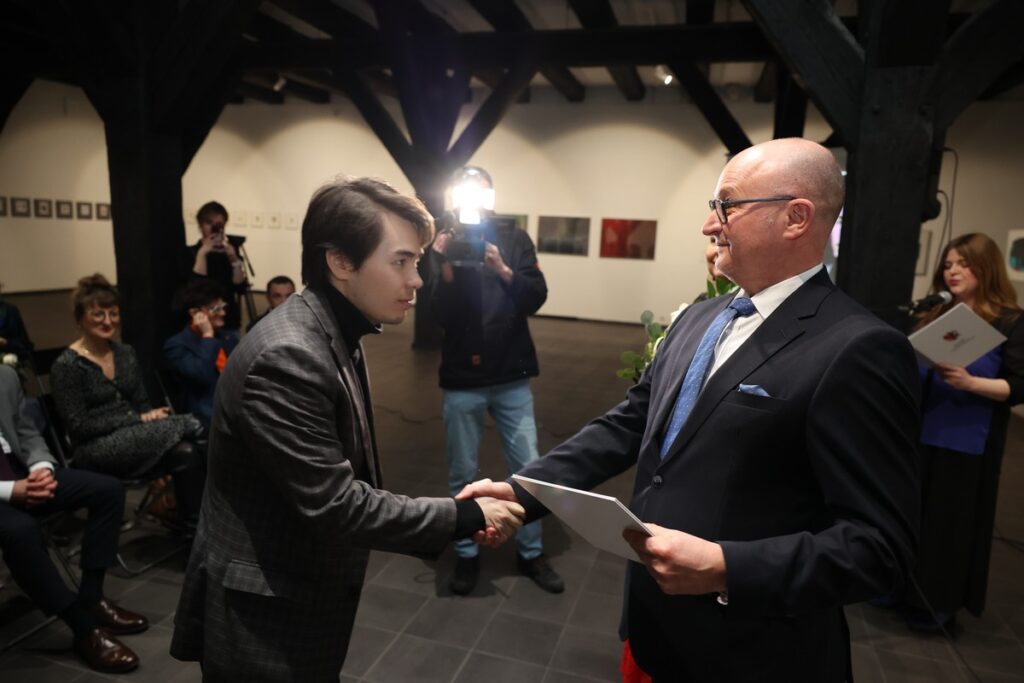 Wręczenie stypendiów artystycznych, fot. Mikołaj Kuras dla UMWKP