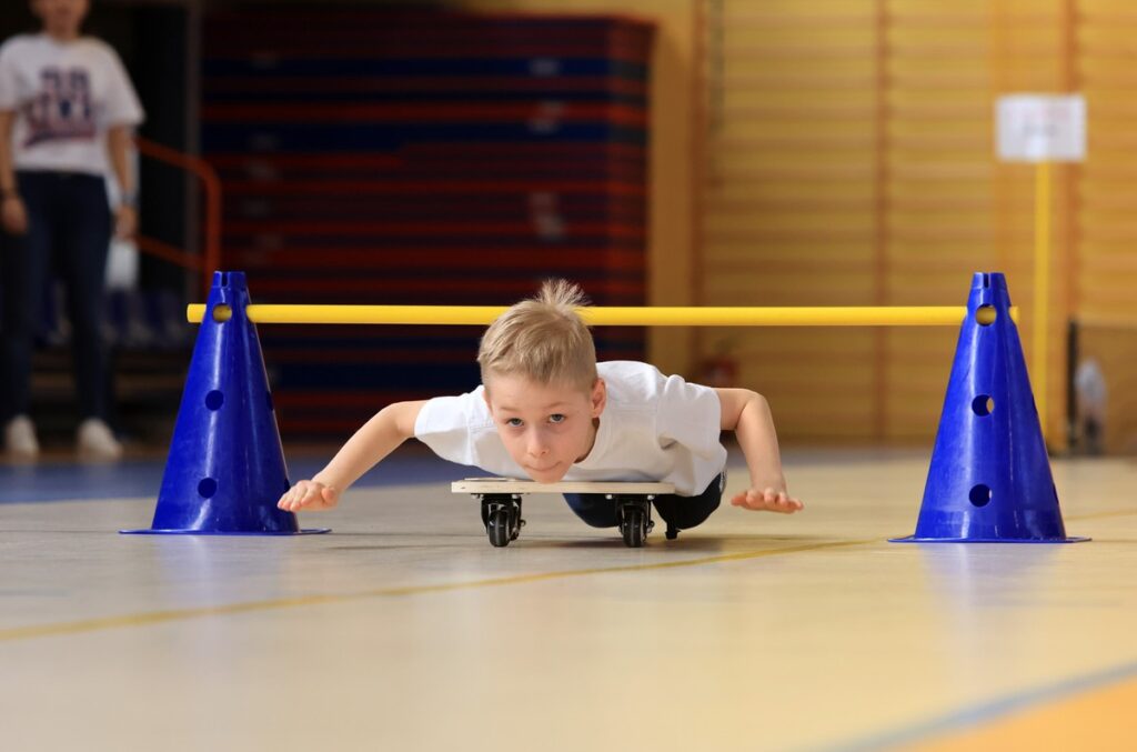 Dobrzyń nad Wisłą (powiat lipnowski), 50 sztafet Kujaw i Pomorza, 11 marca 2026 r., fot. Sławomir Kowalski