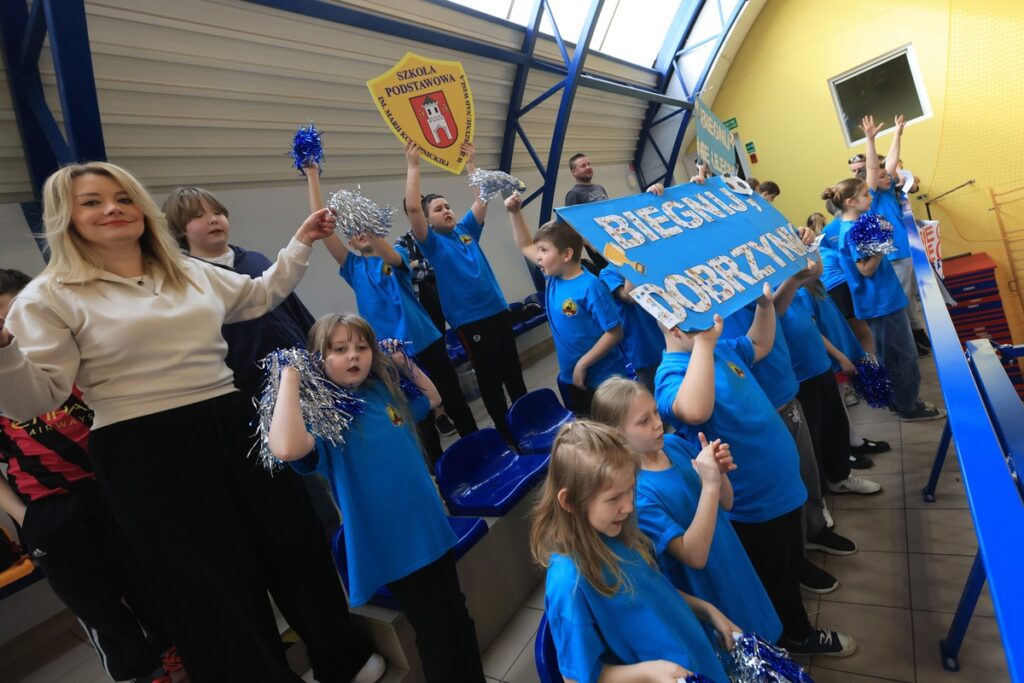 Dobrzyń nad Wisłą (powiat lipnowski), 50 sztafet Kujaw i Pomorza, 11 marca 2026 r., fot. Sławomir Kowalski