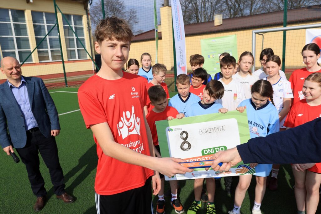 Borzymin (powiat rypiński), 50 sztafet Kujaw i Pomorza, 12 marca 2026 r., fot. Sławomir Kowalski