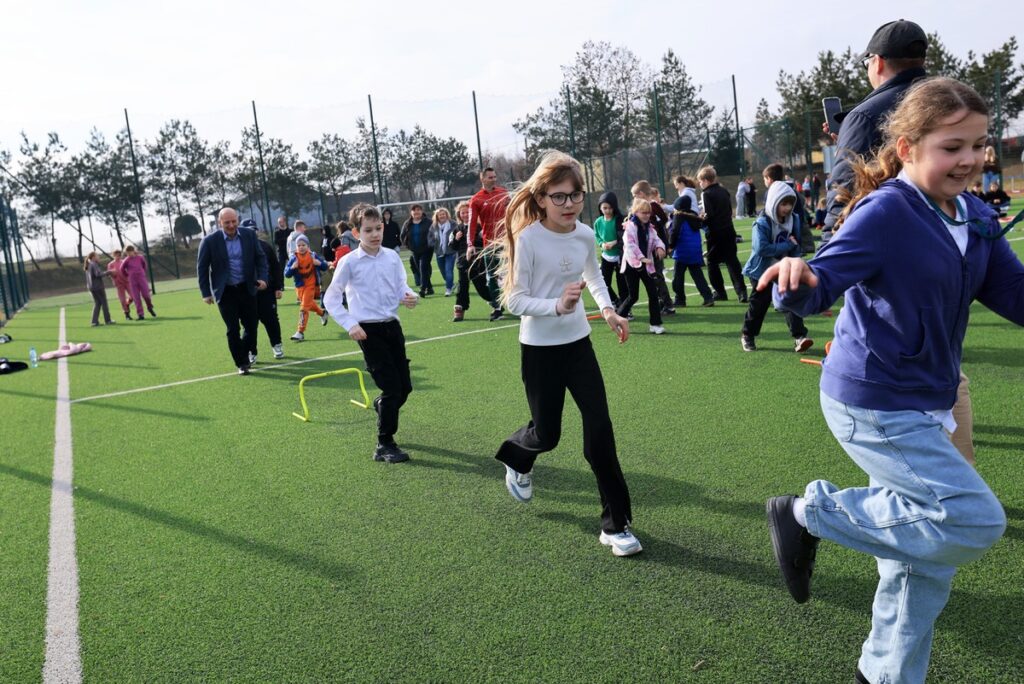 Borzymin (powiat rypiński), 50 sztafet Kujaw i Pomorza, 12 marca 2026 r., fot. Sławomir Kowalski