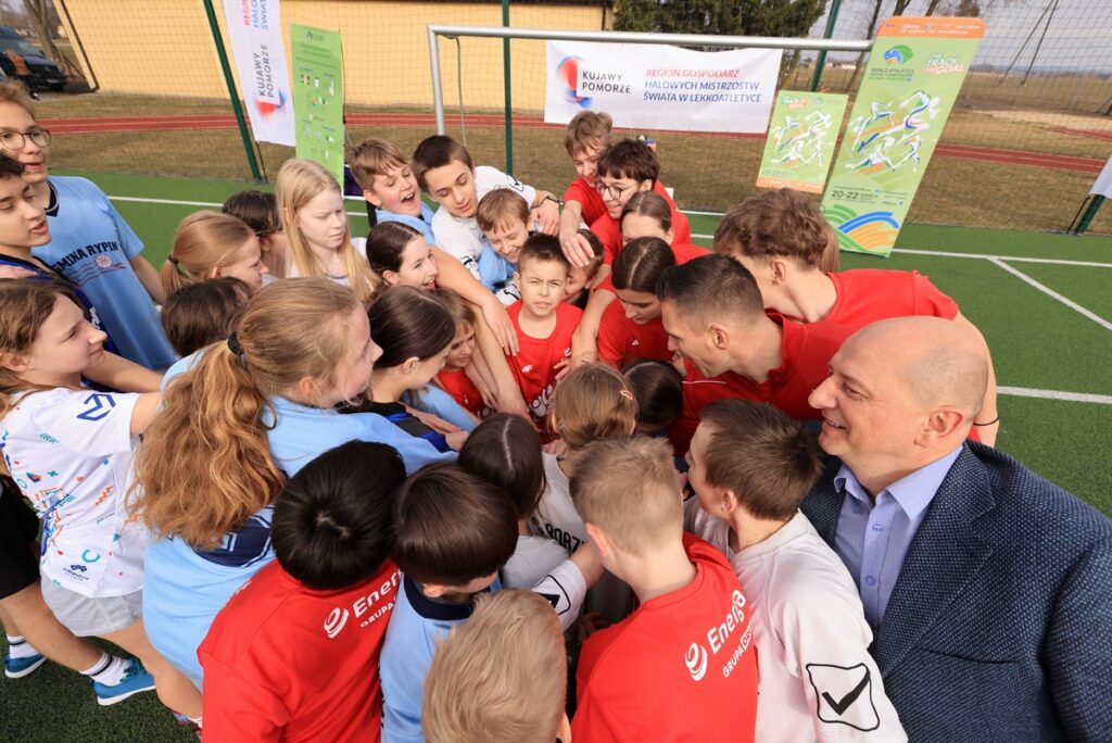 Borzymin (powiat rypiński), 50 sztafet Kujaw i Pomorza, 12 marca 2026 r., fot. Sławomir Kowalski