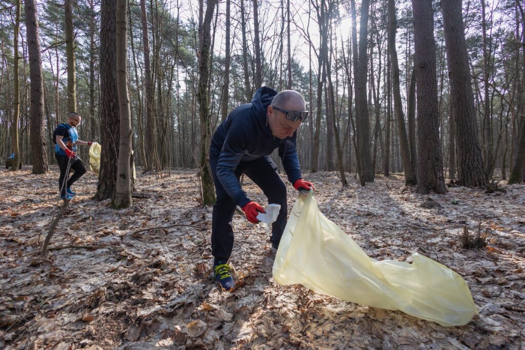 Kujawsko-Pomorski Plogging w Grudziądzu, fot. Mikołaj Kuras dla UMWKP
