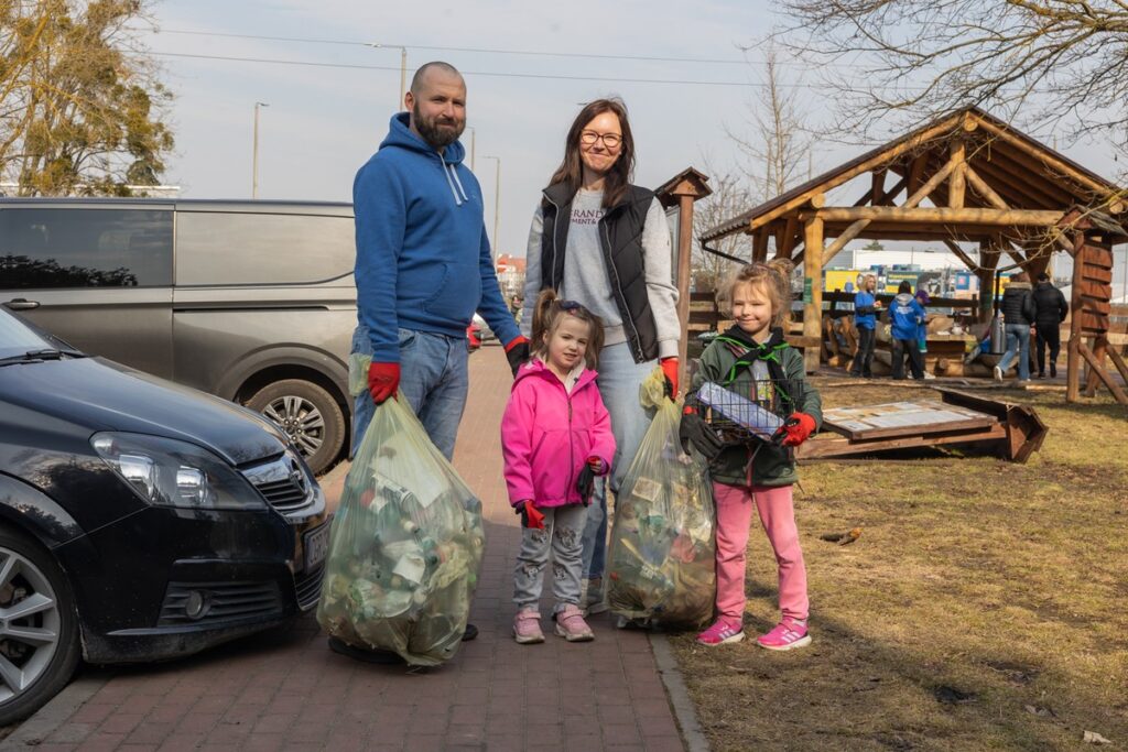 Kujawsko-Pomorski Plogging w Grudziądzu, fot. Mikołaj Kuras dla UMWKP