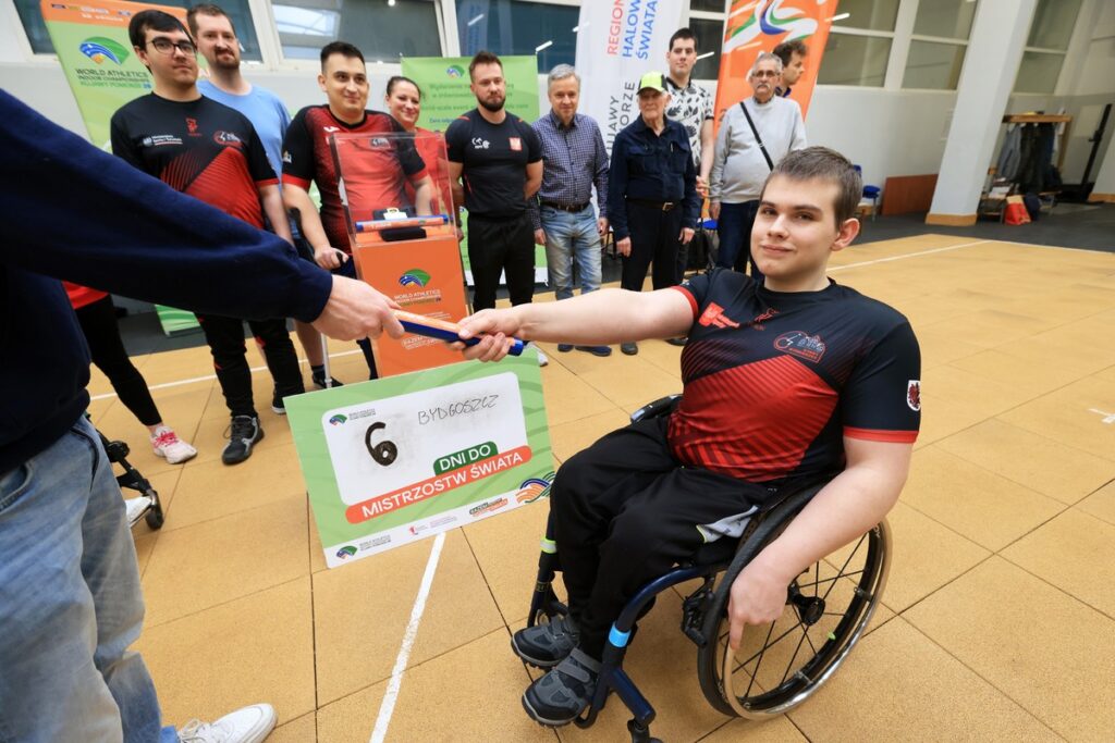 Bydgoszcz, 50 sztafet Kujaw i Pomorza, 14 marca 2026 r., fot. Sławomir Kowalski