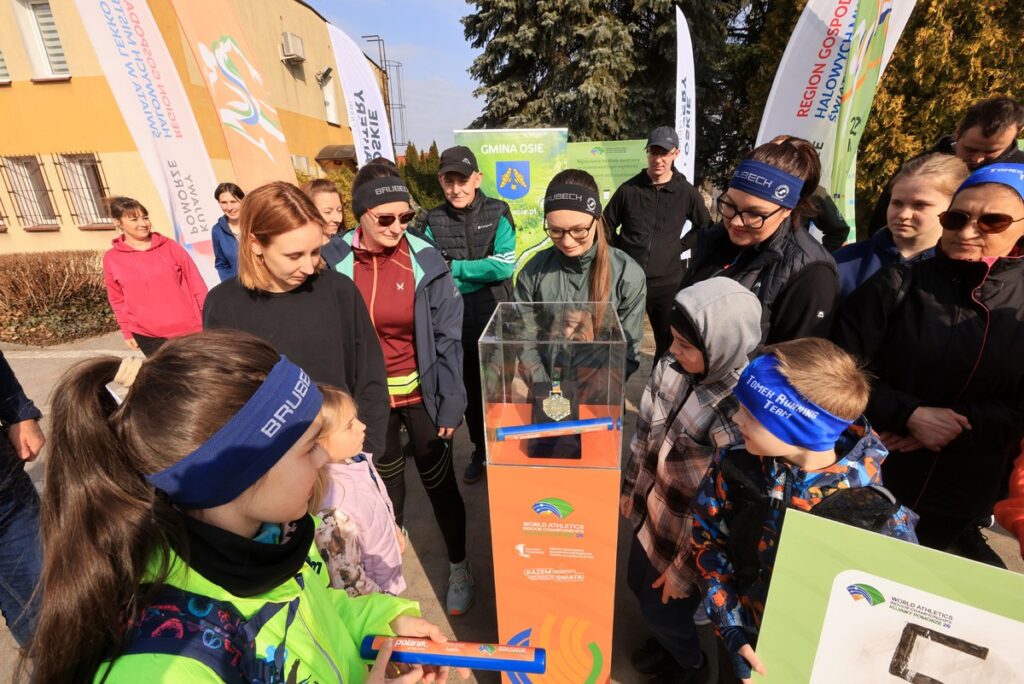 Osie, powiat świecki, 50 sztafet Kujaw i Pomorza, 15 marca 2026 r., fot. Sławomir Kowalski