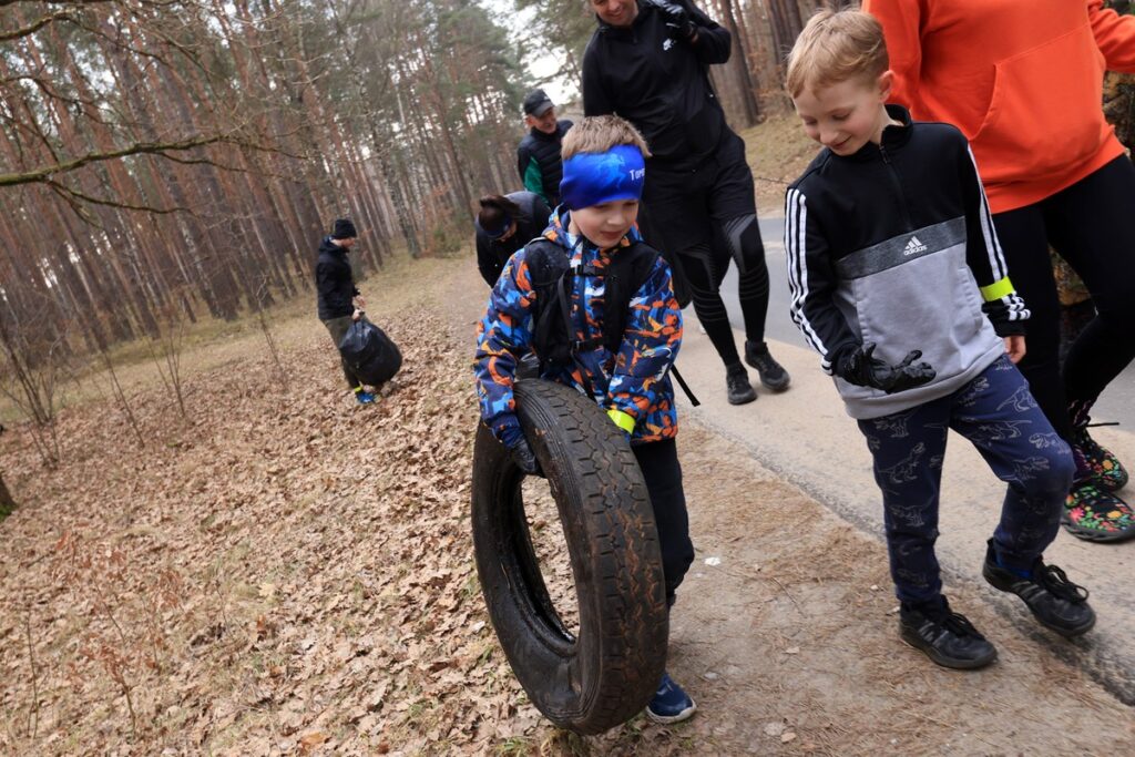 Osie, powiat świecki, 50 sztafet Kujaw i Pomorza, 15 marca 2026 r., fot. Sławomir Kowalski