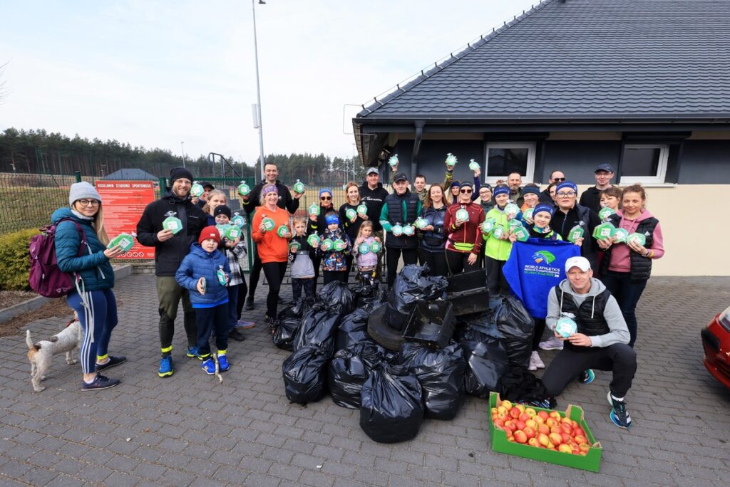 Osie, powiat świecki, 50 sztafet Kujaw i Pomorza, 15 marca 2026 r., fot. Sławomir Kowalski