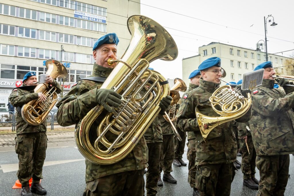 Uroczystość pod tablicą upamiętniającą strajk chłopski, fot. Tomasz Czachorowski/eventphoto dla UMWKP