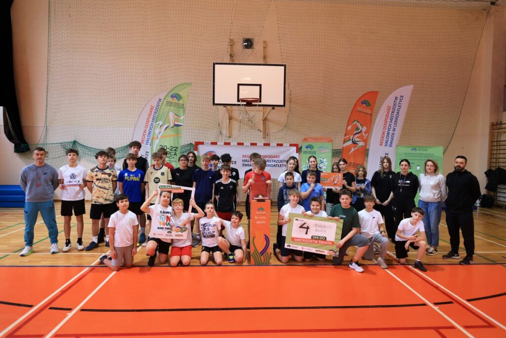 Białe Błota, powiat bydgoski, 50 sztafet Kujaw i Pomorza, 16 marca 2026 r., fot. Sławomir Kowalski