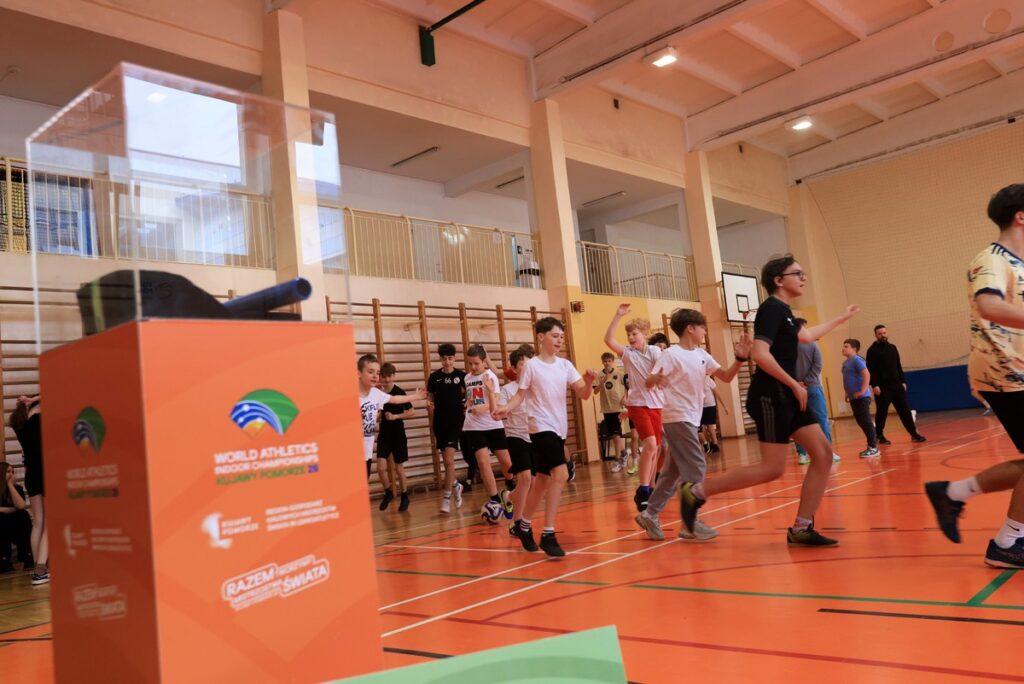 Białe Błota, powiat bydgoski, 50 sztafet Kujaw i Pomorza, 16 marca 2026 r., fot. Sławomir Kowalski