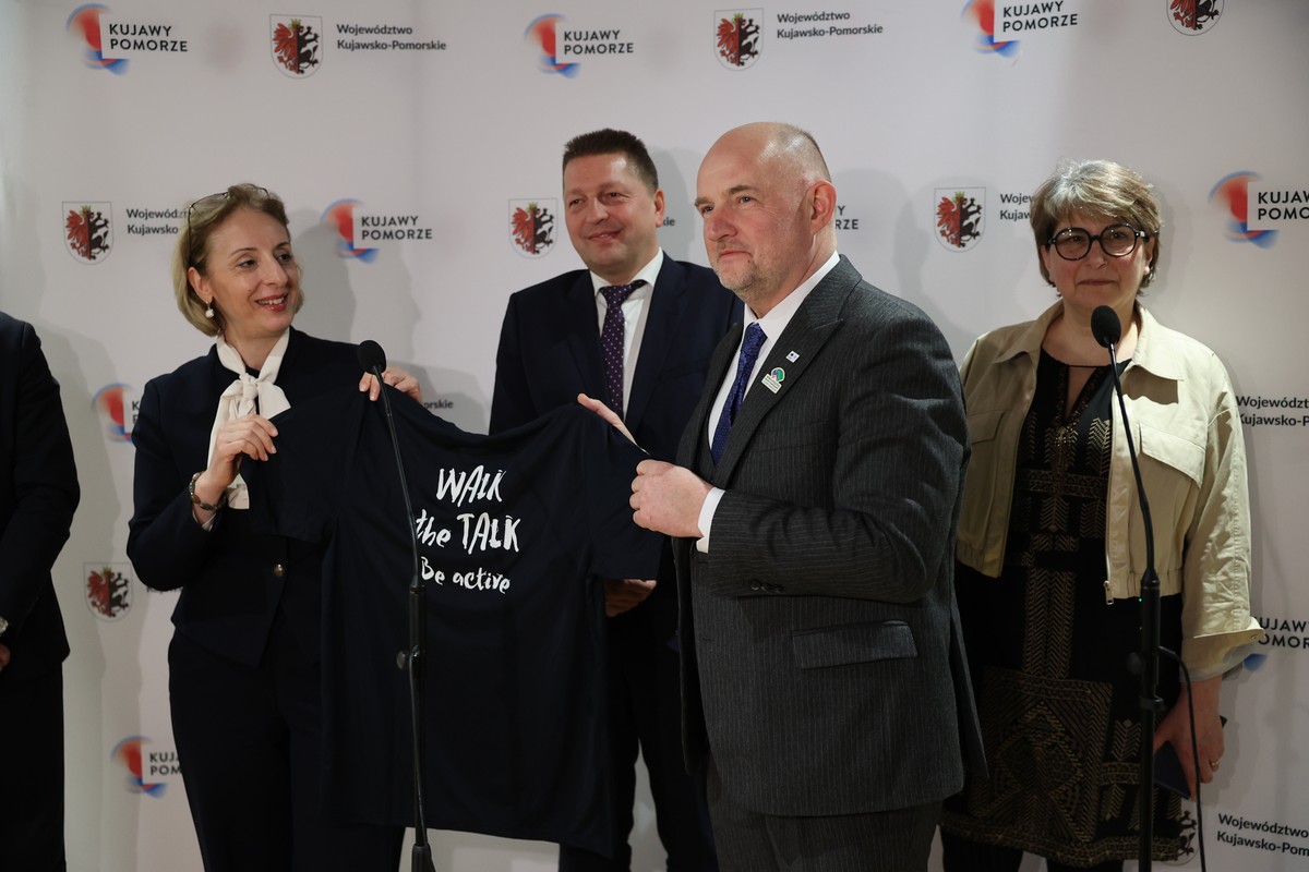 Briefing prasowy przed seminarium CoR NAT Commission w Toruniu, fot. Mikołaj Kuras dla UMWKP