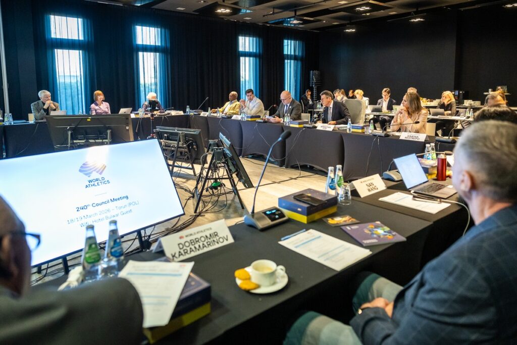 Obrady World Athletics Council, fot. Szymon Zdziebło/tarantoga.pl dla UMWKP