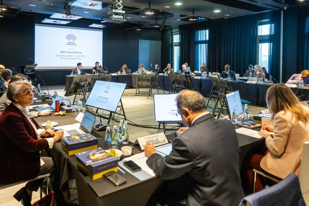 Obrady World Athletics Council, fot. Szymon Zdziebło/tarantoga.pl dla UMWKP