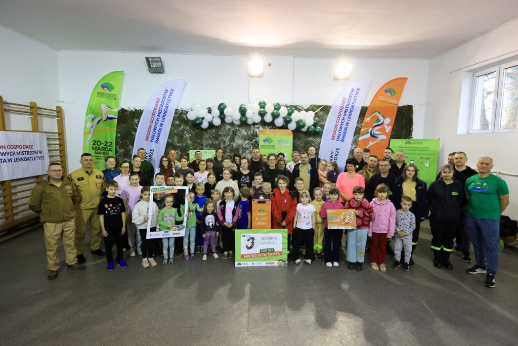 Trzebcz Szlachecki (powiat chełmiński), 50 sztafet Kujaw i Pomorza, 17 marca 2026 r., fot. Sławomir Kowalski