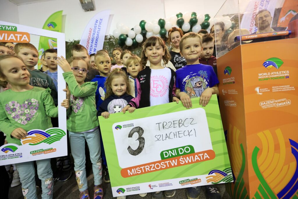 Trzebcz Szlachecki (powiat chełmiński), 50 sztafet Kujaw i Pomorza, 17 marca 2026 r., fot. Sławomir Kowalski