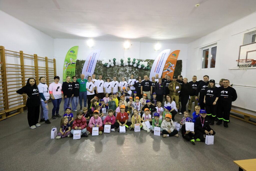 Trzebcz Szlachecki (powiat chełmiński), 50 sztafet Kujaw i Pomorza, 17 marca 2026 r., fot. Sławomir Kowalski