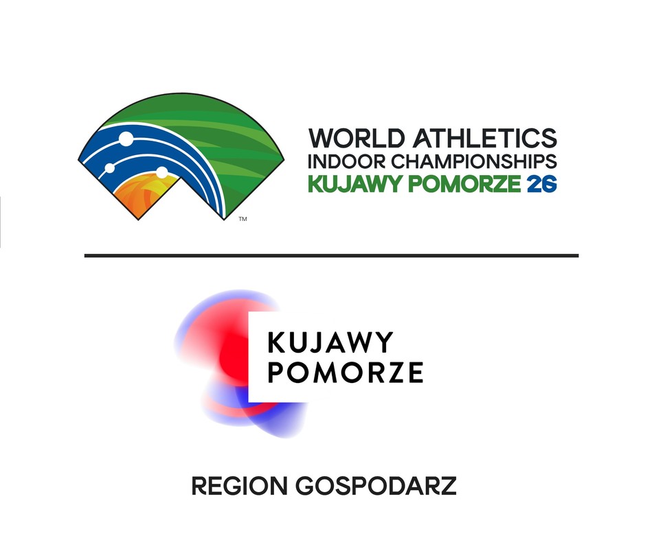 Logo kompozytowe Halowych Mistrzostw Świata w Lekkiej Atletyce Kujawy Pomorze 26