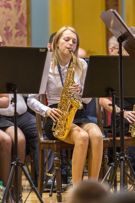 15.09.2017 r., Koncert jubileuszowy Orkiestry Dętej WOAK-u, fot. Szymon Zdziebło/tarantoga.pl dla UMKWP