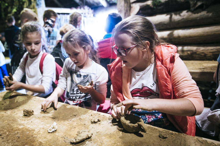 Festyn Archeologiczny w Biskupinie 2017, fot. Andrzej Goiński/UMWKP