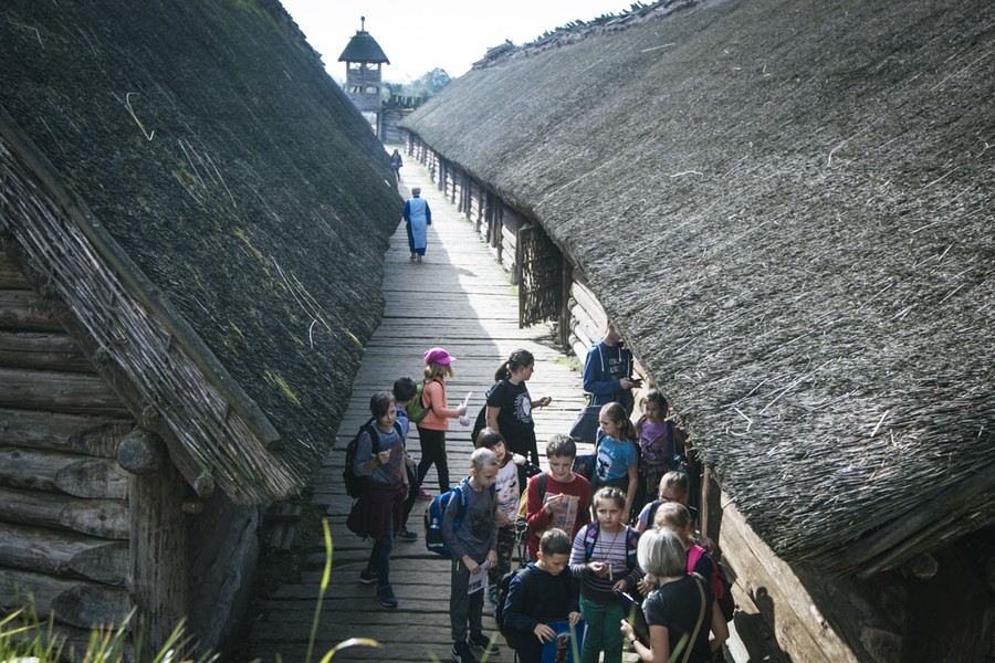 Festyn Archeologiczny w Biskupinie 2017, fot. Andrzej Goiński/UMWKP