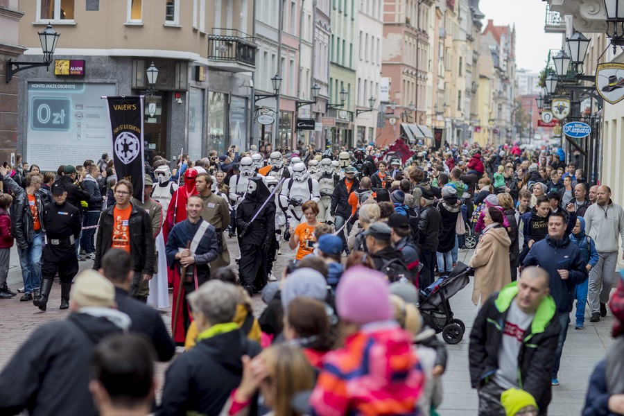 14.10.2017 r., Zlot miłośników Gwiezdnych Wojen w Toruniu, fot. Daniel Pach
