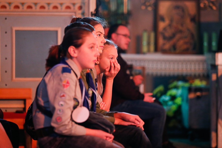 17.10.2017 r., Obchody 33. rocznicy męczeńskiej śmierci błogosławionego księdza Jerzego Popiełuszki w Górsku, fot. Mikołaj Kuras dla UMWKP