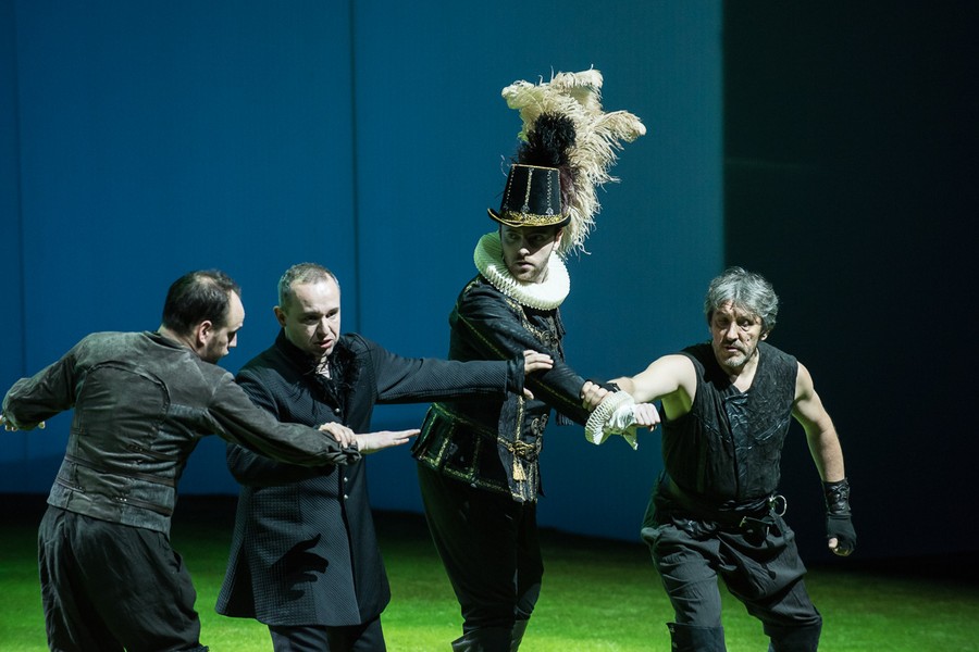 „Falstaff” Verdiego w reżyserii Macieja Prusa to najnowsza premiera Opery Nova, fot. Tymon Markowski