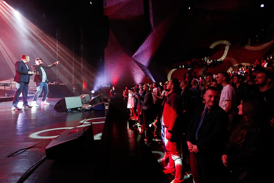 21.10.2017 r., Inauguracja 15. Międzynarodowego Festiwalu Filmowego Tofifest miała miejsce w toruńskim Centrum Kulturalno-Kongresowym Jordanki, fot. Mikołaj Kuras