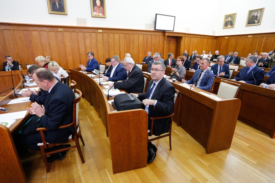 23.10.2017 r., XXXVII sesja sejmiku województwa kujawsko-pomorskiego, fot. Mikołaj Kuras